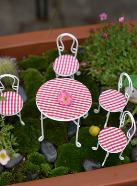 白沙园艺铁艺微景观摆件田园风格