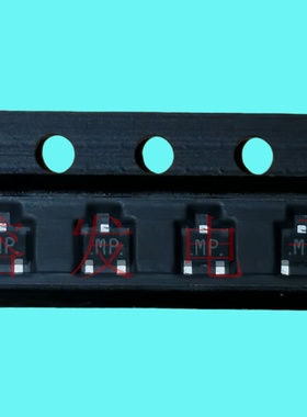 MA3J143A0L/MA143A/开关二极管80V 100mA/SOT-323丝印:MP
