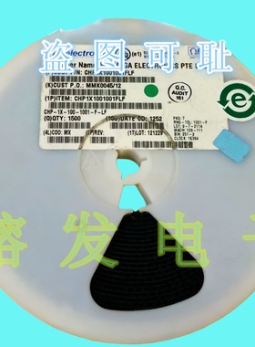 CHP1X1001001FLF/1W 350V 1kOhms 1% 100PP/MELF汽车电阻