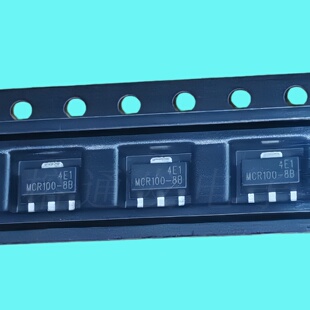 MCR100-8B/拍一发十YENYO可控硅0.8A600V/SOT-89丝印:MCR100-8B