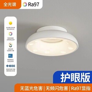 全光谱阳台灯led吸顶灯创意玄关灯现代简约卧室衣帽间走廊过道灯