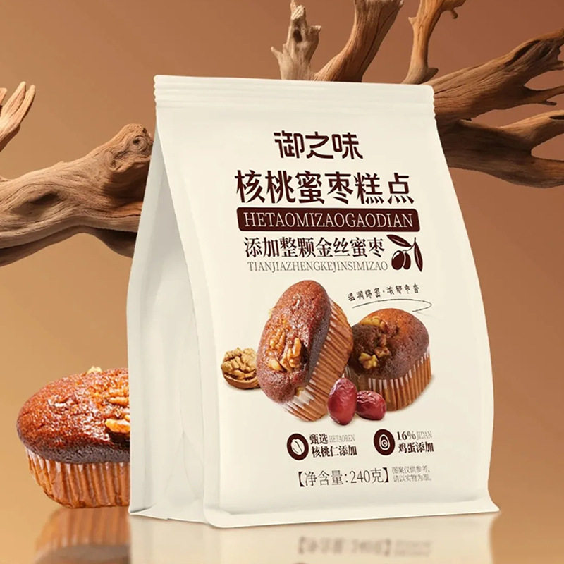 御之味枣糕核桃蜜枣鸡蛋糕营养早餐面包休闲宿舍零食传统糕点即食