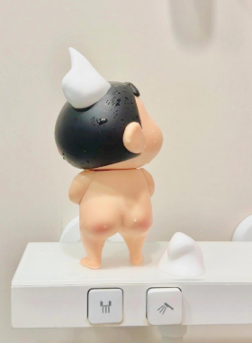 蜡笔小新桌面摆件装饰品创意卡通可爱治愈家居入户玄关电视机柜