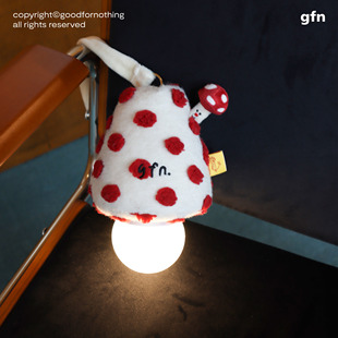 goodfornothing原创蘑菇灯小夜灯生日礼物床头led氛围灯小众礼品