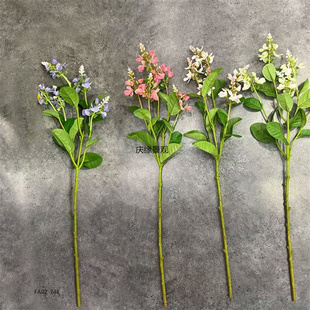 仿真雀桂花大枝姑娘果马桑果软装插花样板房酒店橱窗装饰摆件