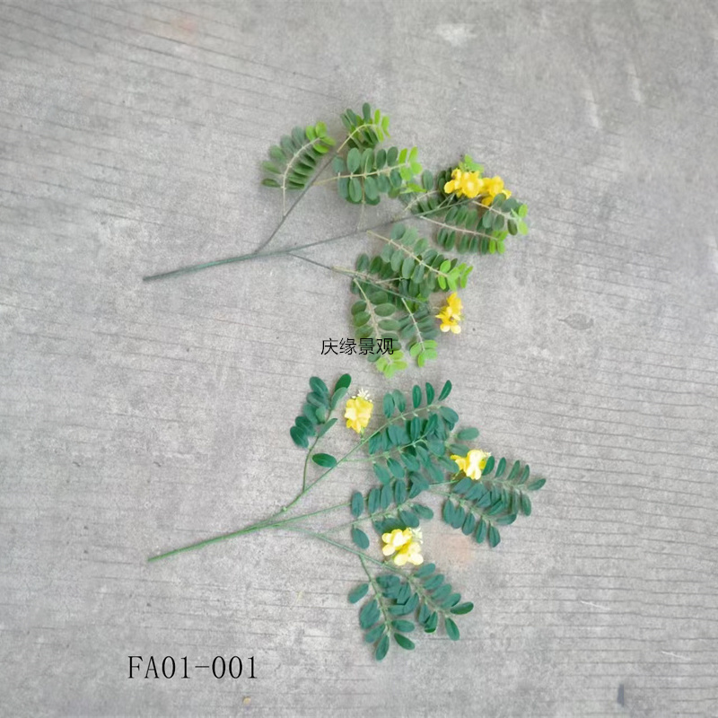 仿真葡萄叶提子叶槐花叶梧桐叶枫叶假叶子绿植园林工程装饰