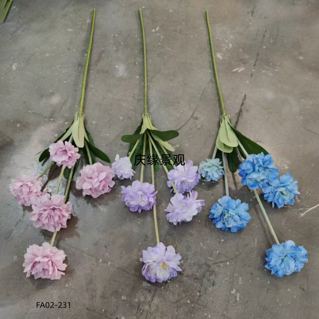 仿真小雏菊蔷薇花假花装饰摆件网红打卡点拍照道具美陈