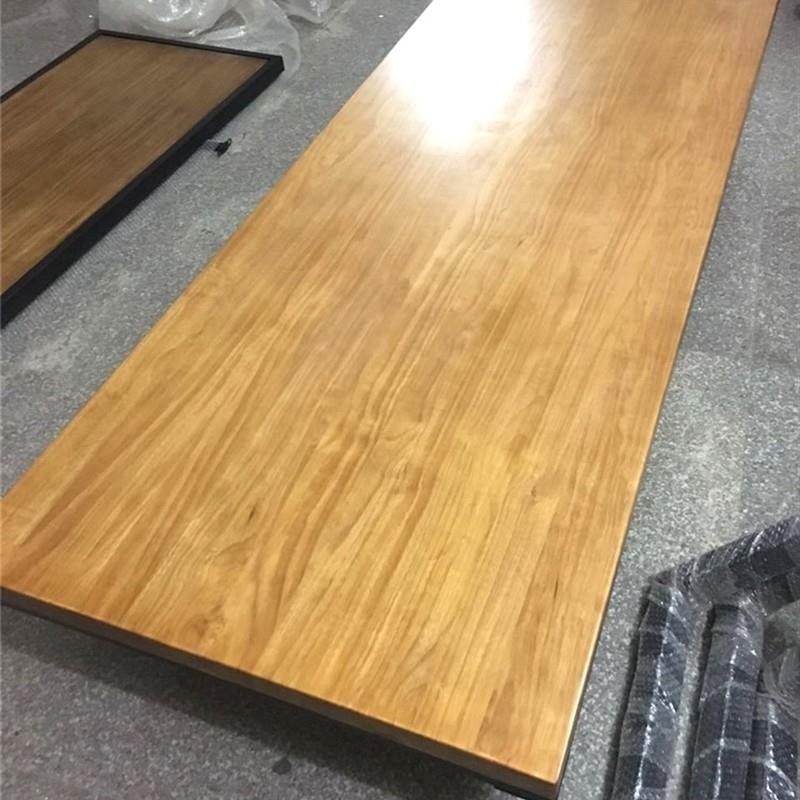 纯实木老榆木板吧台松木原木餐桌定制桌面写字台窗台工作台隔板板