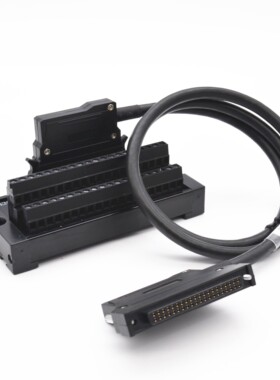 A6TBXY36 三菱Q L系列端子台 PLC电缆AC10TB 40芯 FCN40 端子排