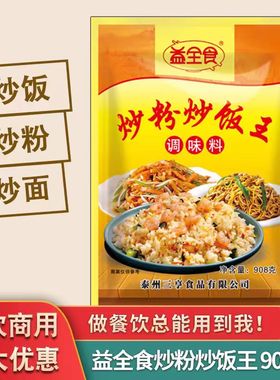 益全食炒粉炒饭王炒面炒河粉炒菜调料沙县开店商用调味料908g包邮