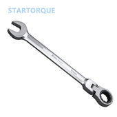 拓卡 活动头棘轮扳手自动快速省力两用开口呆梅花活动头扳手汽修