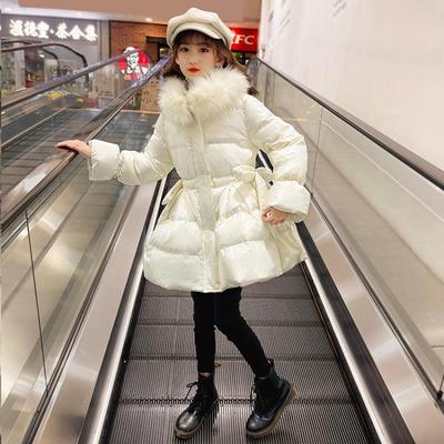 女童棉服冬装2025新款洋气今年流行爆款女童羽绒服女童初中生