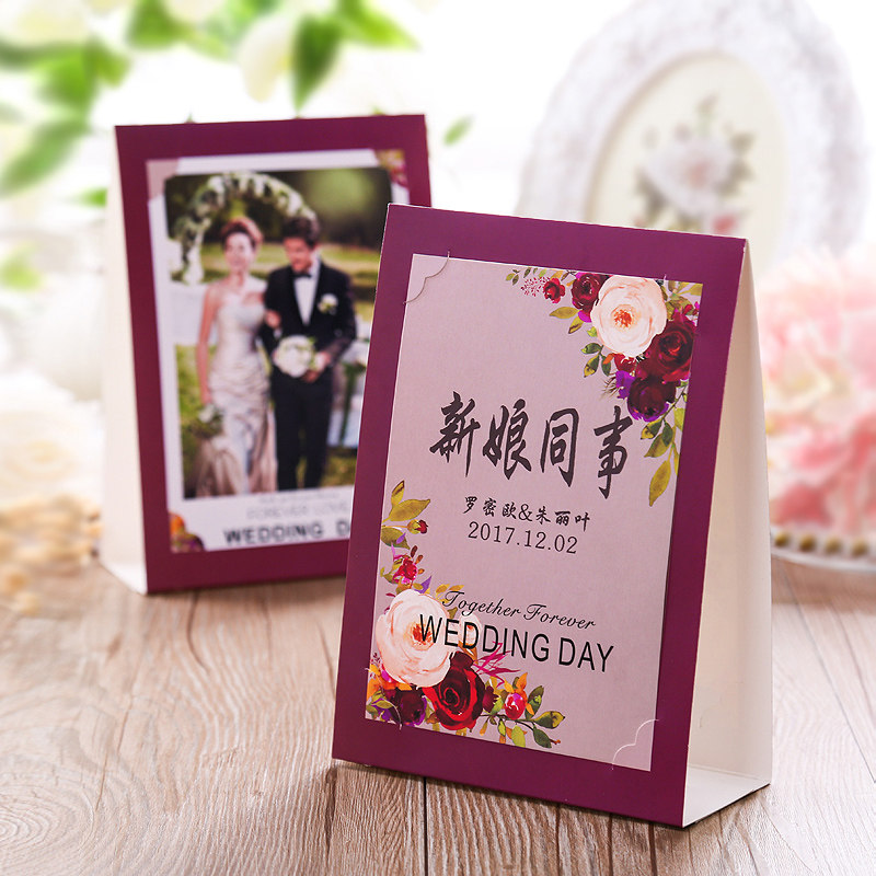 ViniHoney席位卡结婚宾客个装