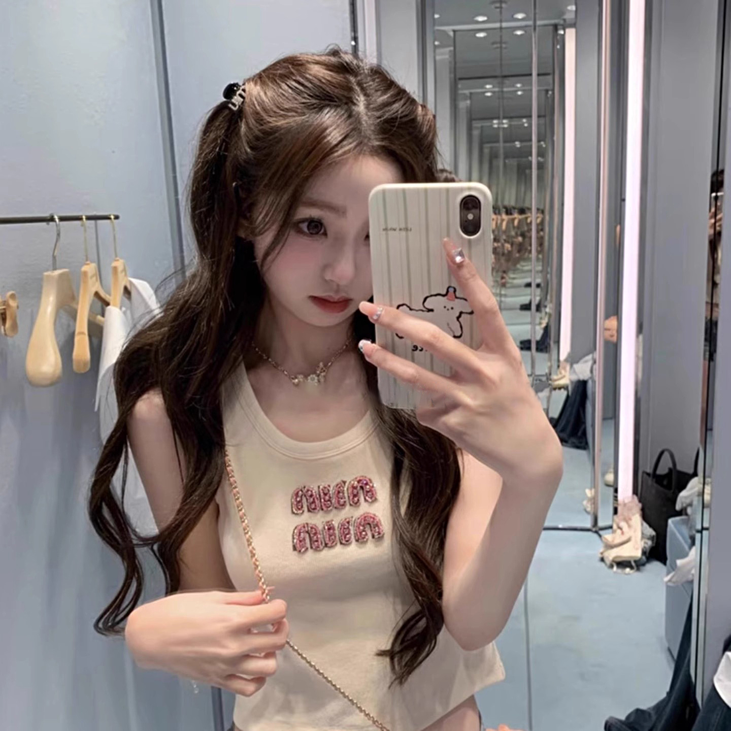微镶字母小抓夹女高级感发饰