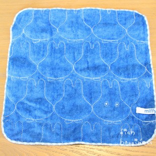 手帕 毛巾 手巾25CM 日单米菲纯棉小方巾 特惠