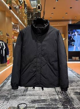 「Y6511」“极简羽绒服” 纯色立领外套男冬季保暖宽松羽绒服