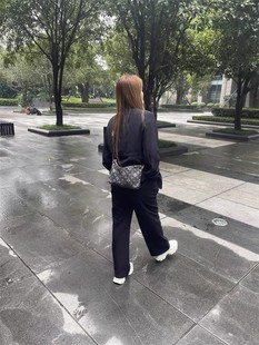 russet日本原厂真品小众潮牌杂志附录客供提花牛仔布女单肩斜挎包