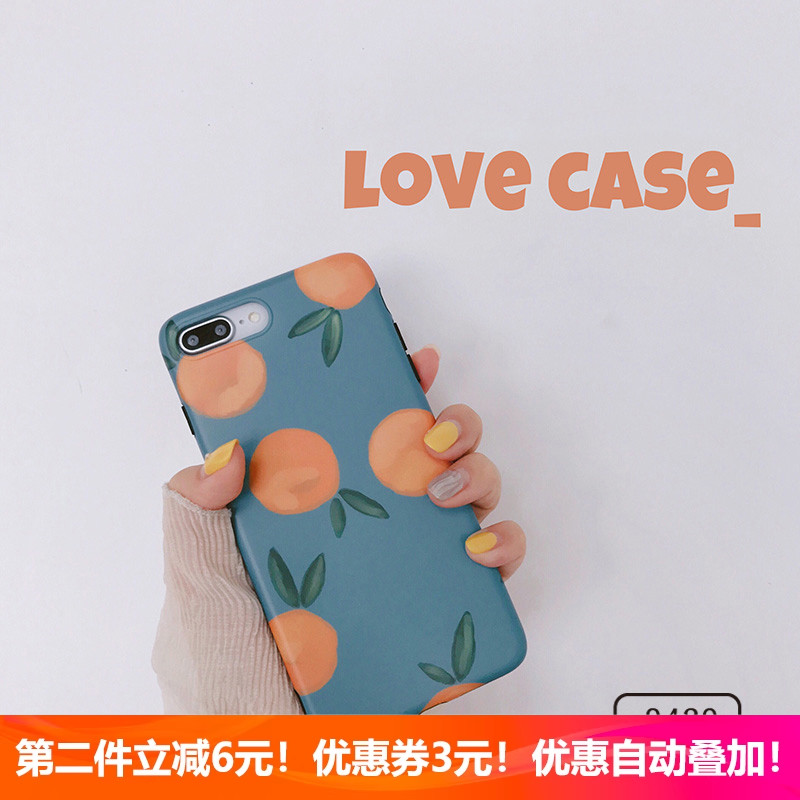 适用华为Pura70/P60/P40/mate70/mate60pro/NOVA13/NOVA12荣耀300/200/100荣耀magic7/6/5/4/3复古橘子手机壳