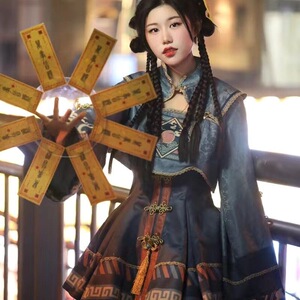 万圣节旋转盘樱姬lolita小僵尸