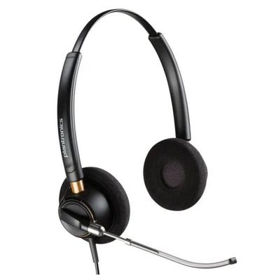 缤特力（plantronics)HW520V高端客服耳机 音导管麦克风 话务耳麦