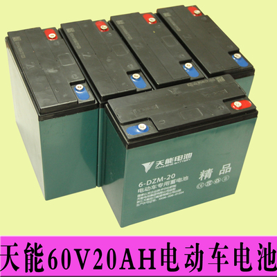 全新天能60v20ah电瓶爱玛电瓶