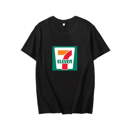 7-11seveneleven便利店7 ELEVEN 7 11连锁店夏天定制短袖T恤工服