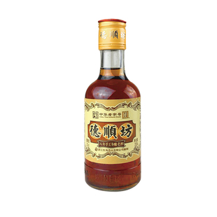 德顺坊八年手工冬酿老酒252ml 12瓶 舟山特产黄酒