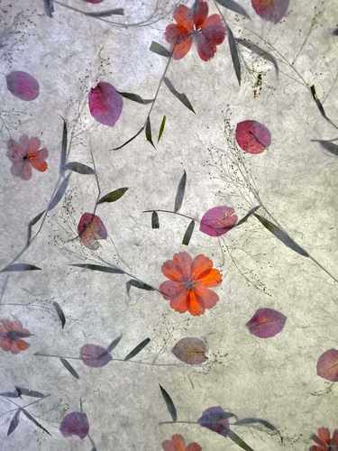 自己做灯笼的材料配件花草纸