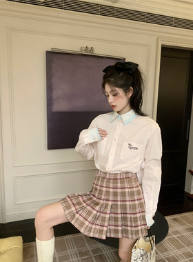 LXLILIUM 冰淇淋粉霜领全柔棉衬衣 2/15 AM10:00