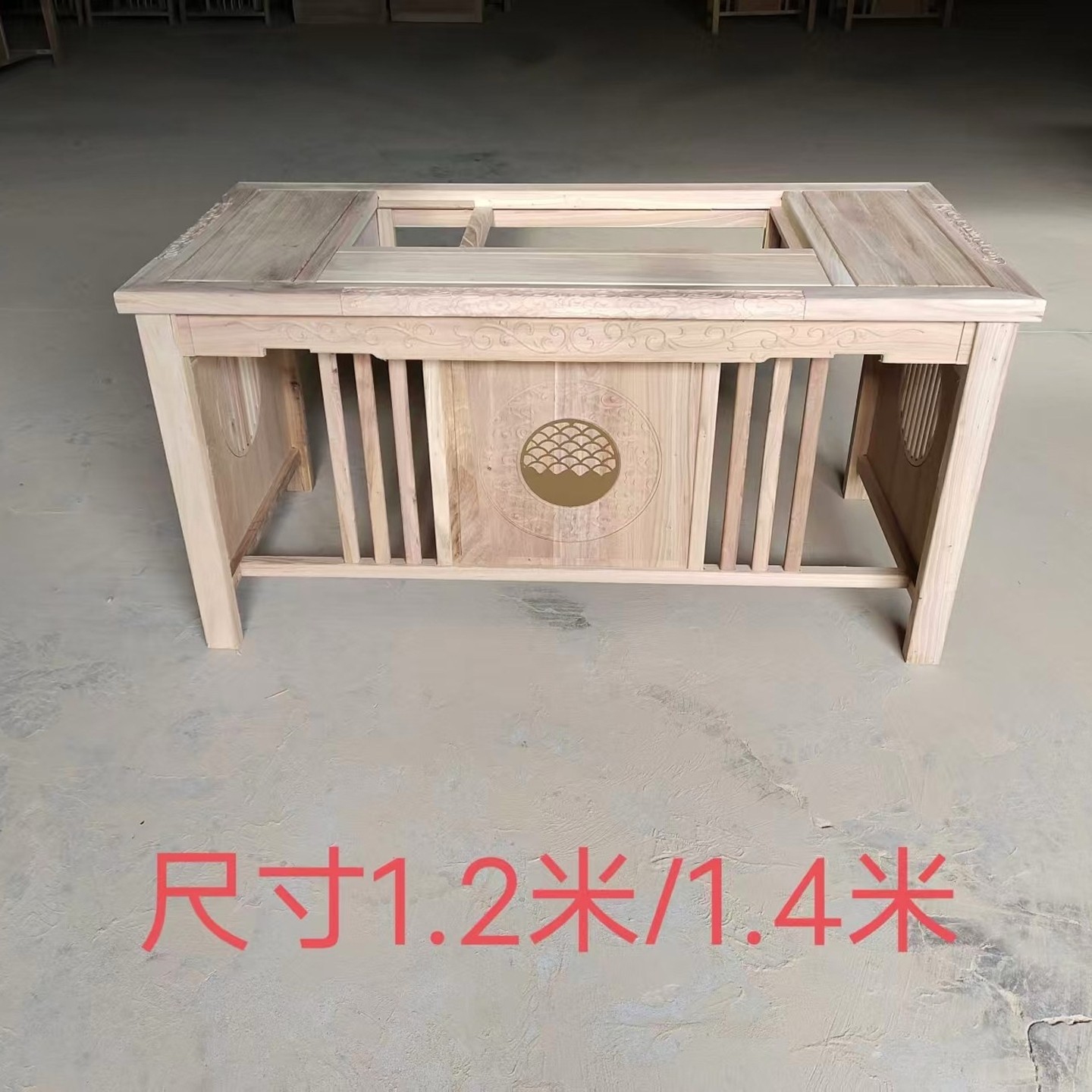 实木茶桌北方老榆木新中式泡茶桌家用简约室内客厅办公室茶台白茬,住宅家具,移动茶台/茶桌,淘宝优惠券,粉丝福利购,淘宝优惠卷