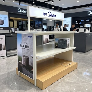 新款中岛定制小家电中岛展示架