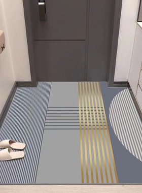 硅藻泥地垫入户门垫进门门口玄关脚垫耐脏可擦免洗垫子家用可裁剪