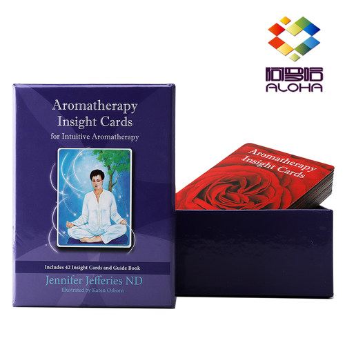 现货正版精油洞悉卡Aromatherapy insight Cards 附中文说明书