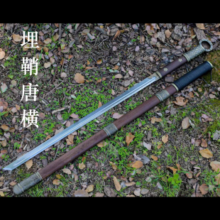 埋鞘唐横刀环首不良人李星云龙泉市镇宅宝剑唐剑防身冷兵器未开刃