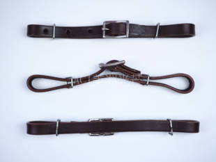 美国进口引领者多款下颌链下颚链美式舞步调训操控西部马具1301