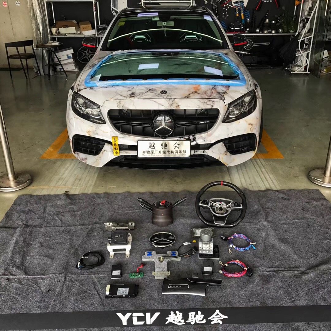 奔驰glc新e级s级glsgle e300 s320l p20/23p智能驾驶辅助系统改装