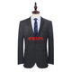 羊毛50% 高档二扣羊毛西装 春季 西服男商务正装 黑色 新款 123029510