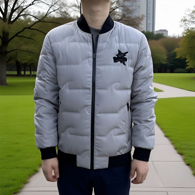 86113H 意大利箭家男士短款羽绒服白鸭绒保暖冬季新款羽绒外套