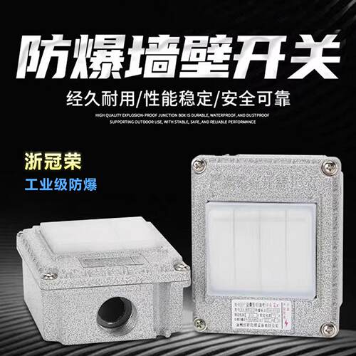 防爆墙壁开关SW-10单联双联