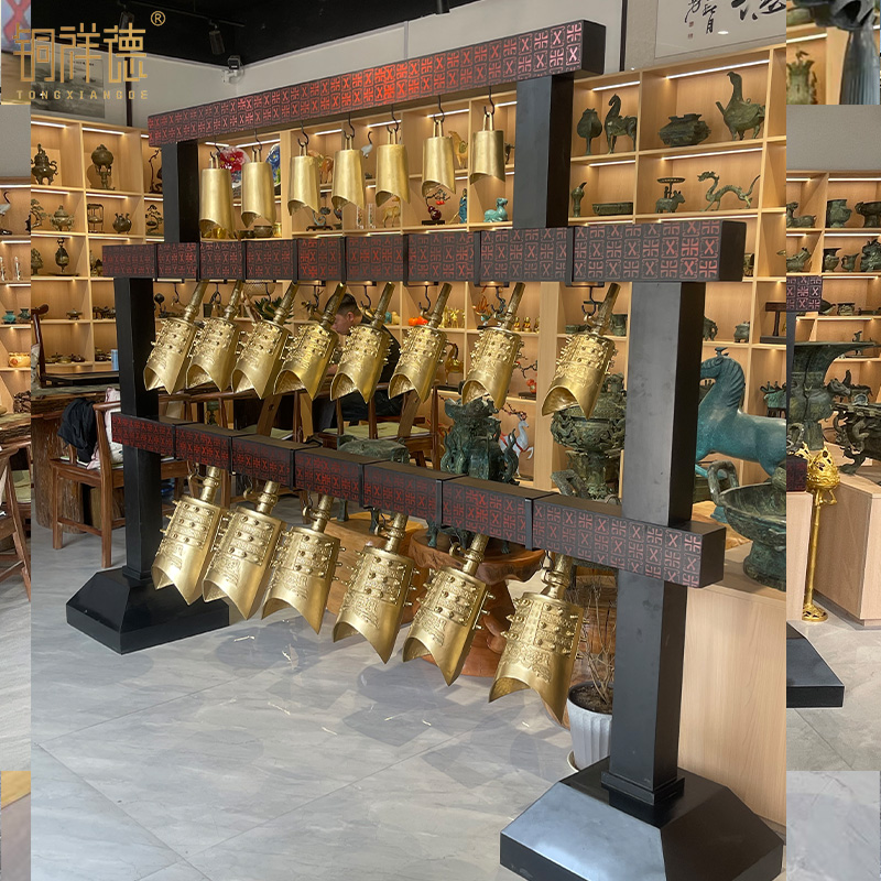 编钟古乐器曾侯乙编钟婚庆道具