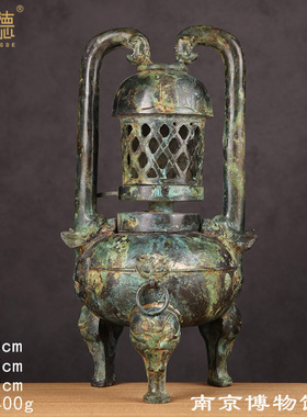 青铜器仿古青铜器古代宫廷宫灯铜灯灯具家居工艺品摆件灯展