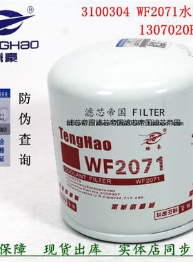 康WF2071奥威明斯1307020B29D水滤器3100304适配上柴D6114水滤芯