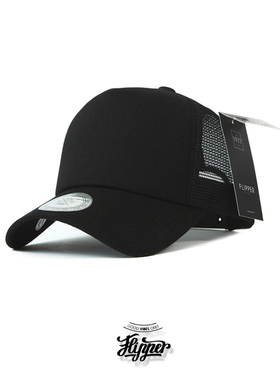 韩国FLIPPER卡车帽货车帽棒球帽鸭舌帽透气网眼高顶有纯色大头围