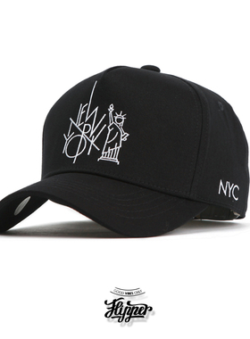 韩国FLIPPER大码卡车帽小码货车帽高顶有型春夏新款大头围硬顶帽