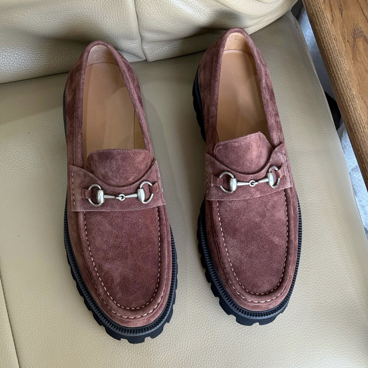 外贸原单男士商务休闲皮鞋真皮透气舒适百搭正装鞋厚底增高乐福鞋,流行男鞋,乐福鞋（豆豆鞋）,淘宝优惠券,粉丝福利购,淘宝优惠卷