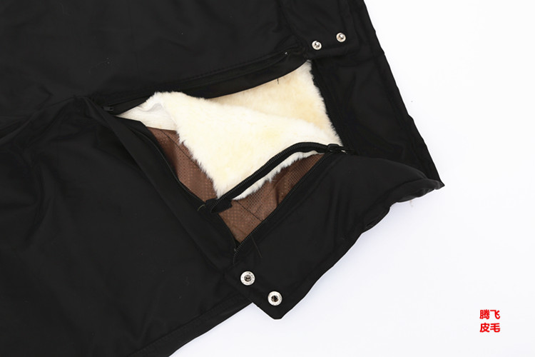 Pantalon cuir homme droit pour hiver - Ref 1477011 Image 5