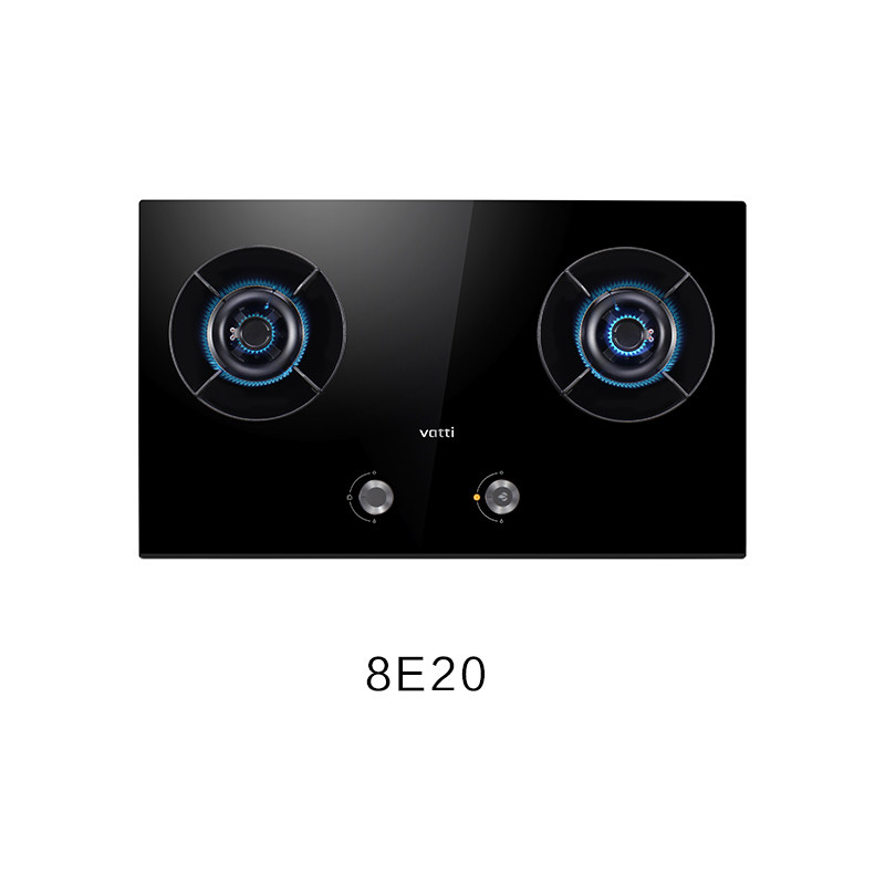 华帝灶具JZT-8E20，5.0KW大火力，一键爆炒高达5.5KW