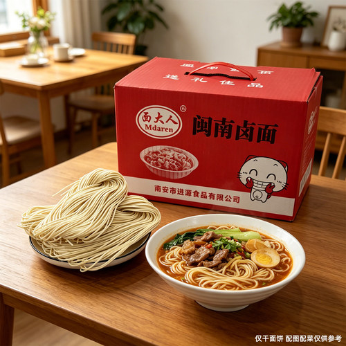 福建特产闽南卤面传统拉面面饼