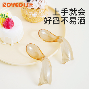 日康宝宝自主进食辅食 PPSU弯头勺