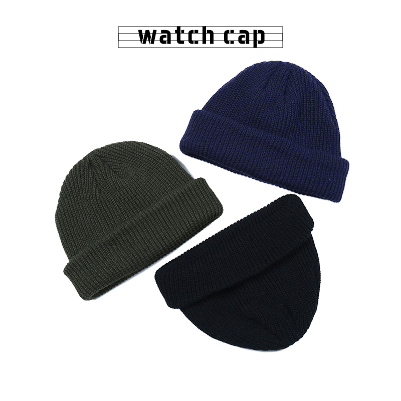 WatchCap复古短款冷帽